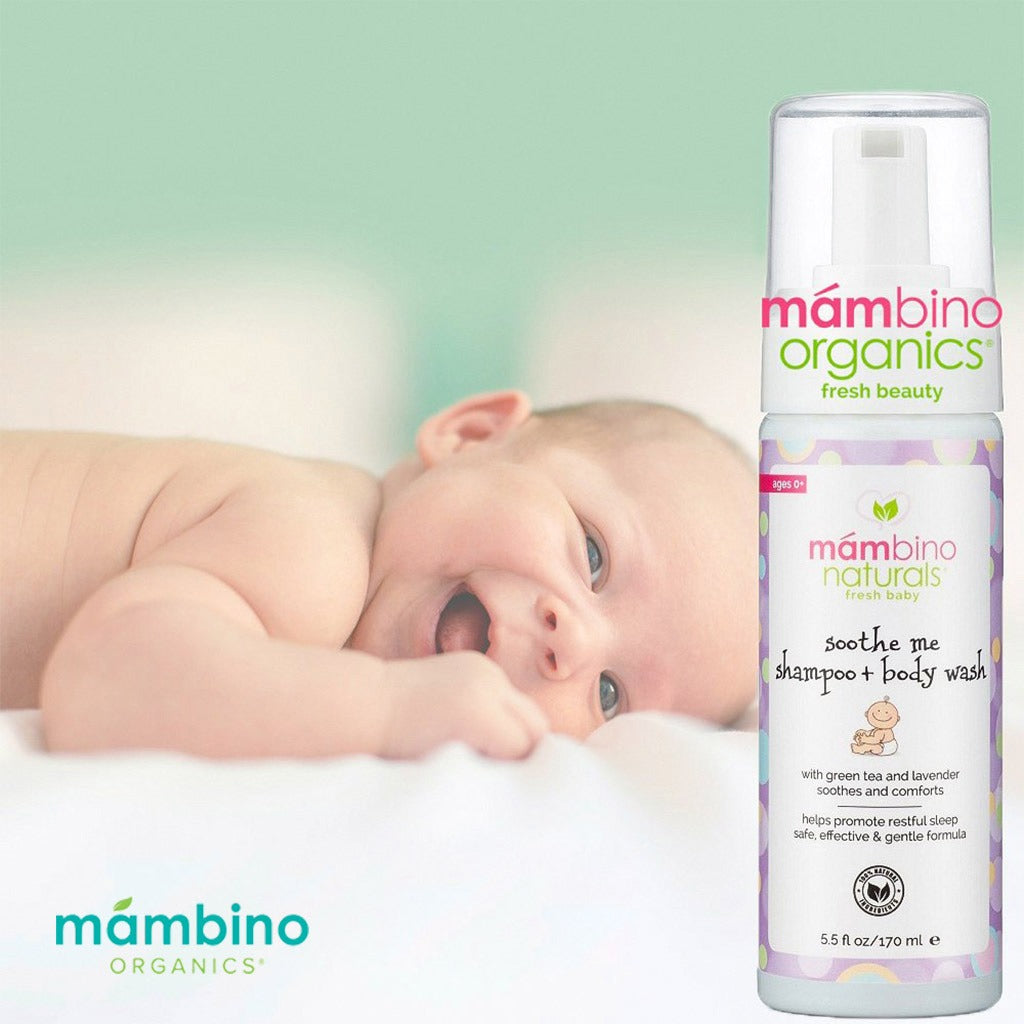 Mambino Naturals Fresh Baby Soothe Me Shampoo + Body Wash 170 mL, 5.5 fl. Oz - Easy Pharmacy LLC