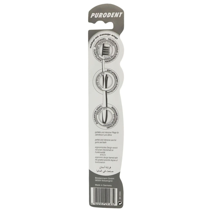 Purodent Massage Wings Medium Assorted Toothbrush 1's - Easy Pharmacy LLC
