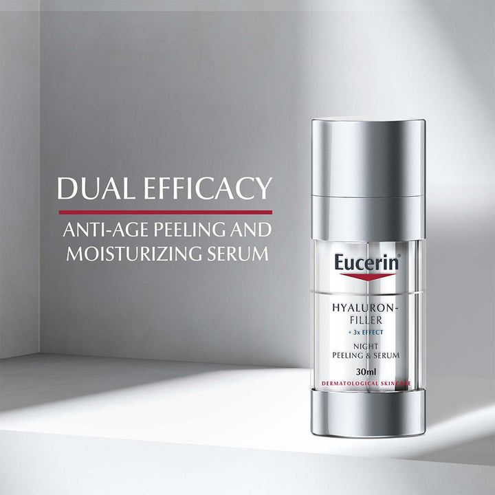 Eucerin Hyaluron-Filler Peeling Anti-Wrinkle Night Serum 30ml - Easy Pharmacy LLC