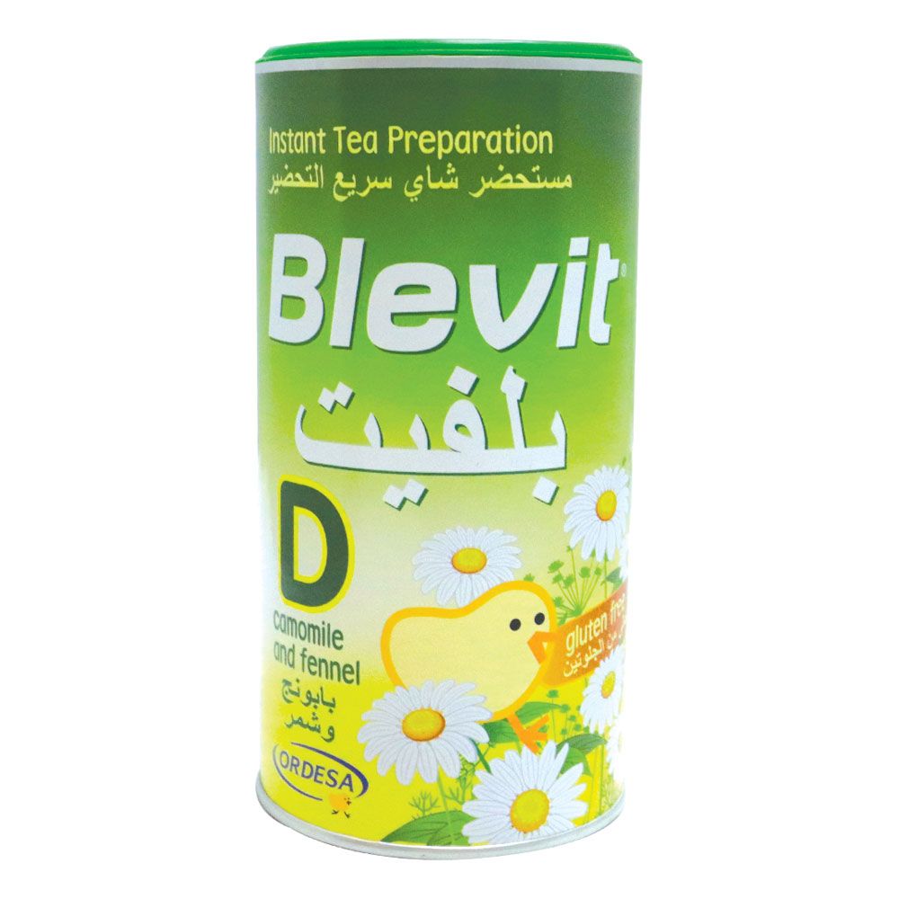 Blevit D Camomile and Fennel Babies Tea Powder 200 g - Easy Pharmacy LLC