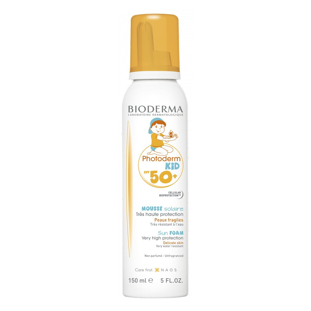 Bioderma Photoderm Kid SPF50+ Mousse Sun Foam 150 mL - Easy Pharmacy LLC