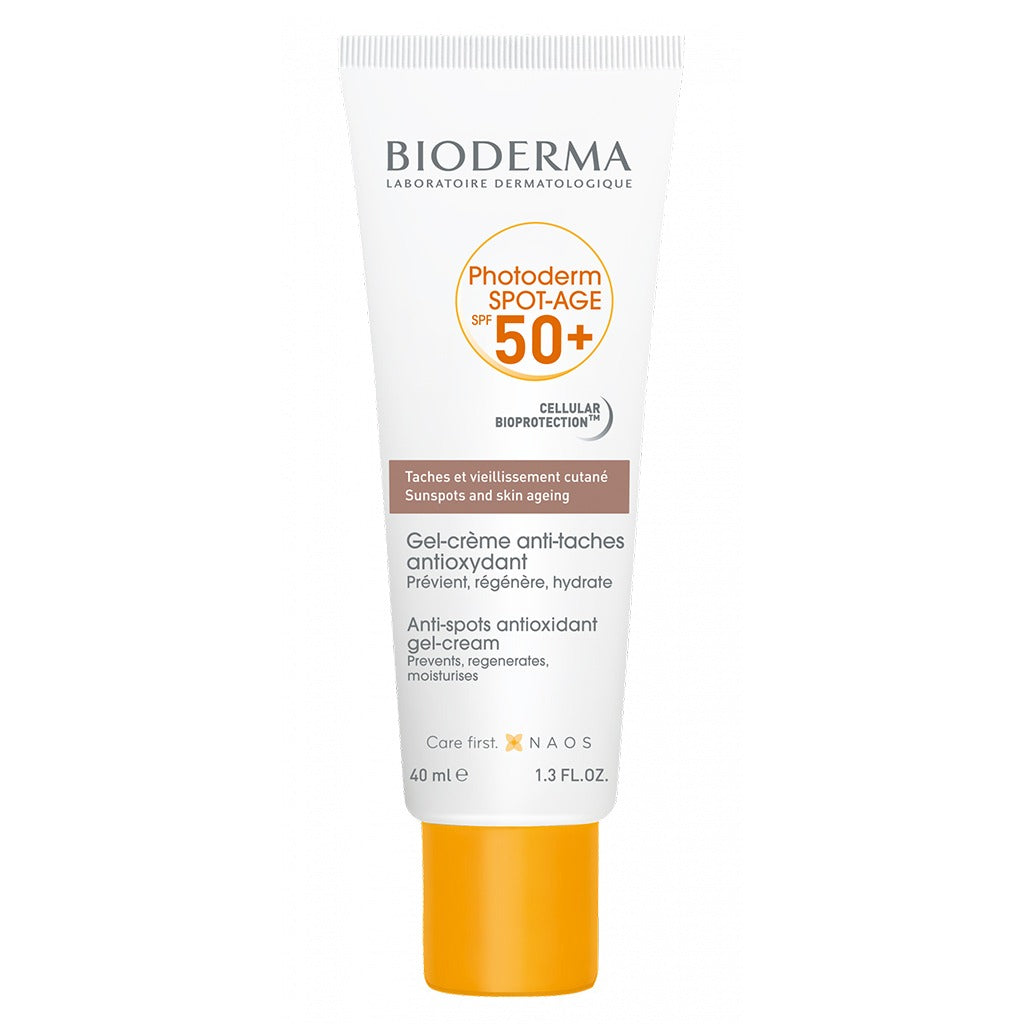Bioderma Photoderm Spot-Age SPF50+ Antispot & Antioxidant Sunscreen Gel-Cream 40 mL - Easy Pharmacy LLC