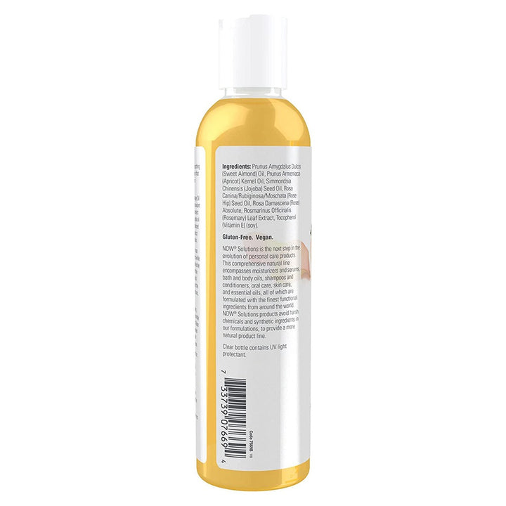 Now Solutions Tranquil Rose Massage Oil For Healthy Skin 237ml - Easy Pharmacy LLC