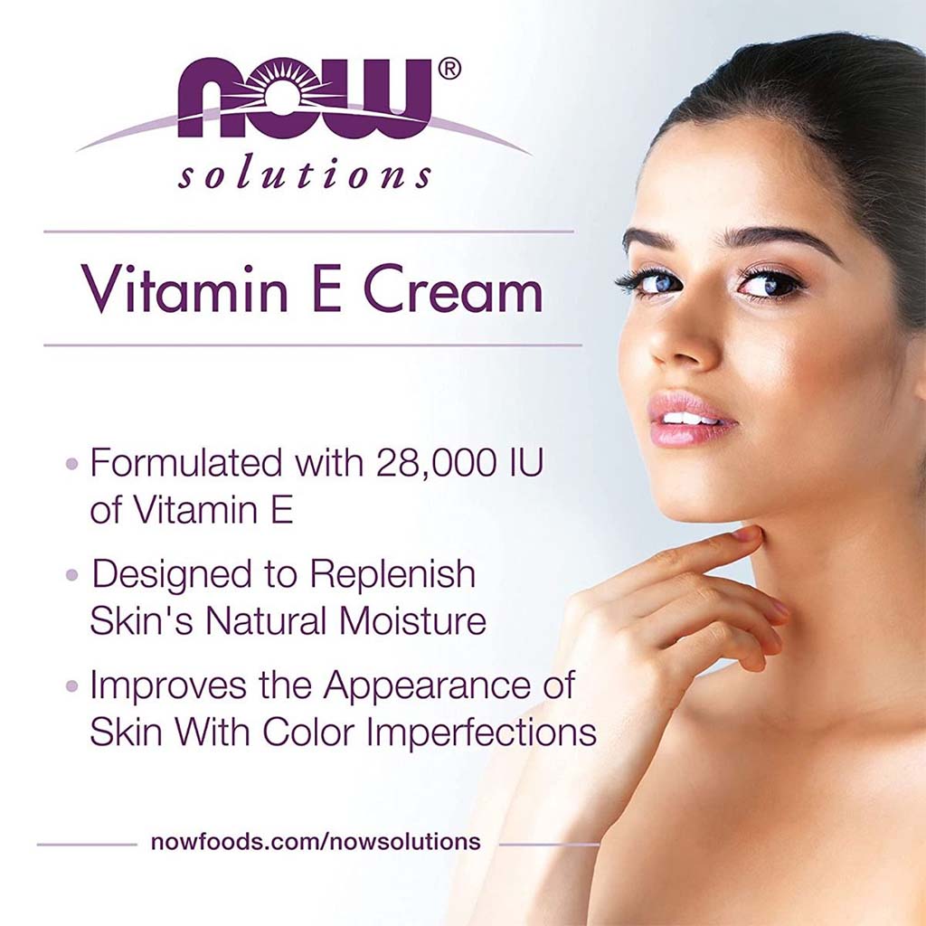 Now Solutions Vitamin E 28,000IU Moisturizing Cream 118ml - Easy Pharmacy LLC