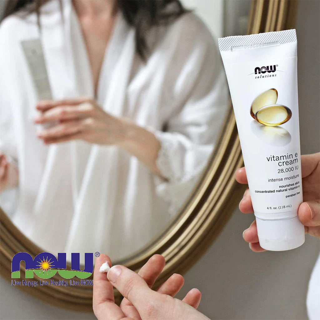 Now Solutions Vitamin E 28,000IU Moisturizing Cream 118ml - Easy Pharmacy LLC