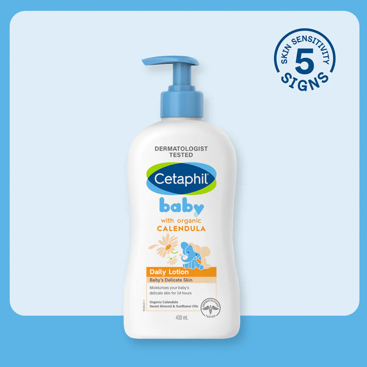 Cetaphil Baby Gentle Foaming Wash and Shampoo With Organic Calendula, Unscented, 400ml - Easy Pharmacy LLC
