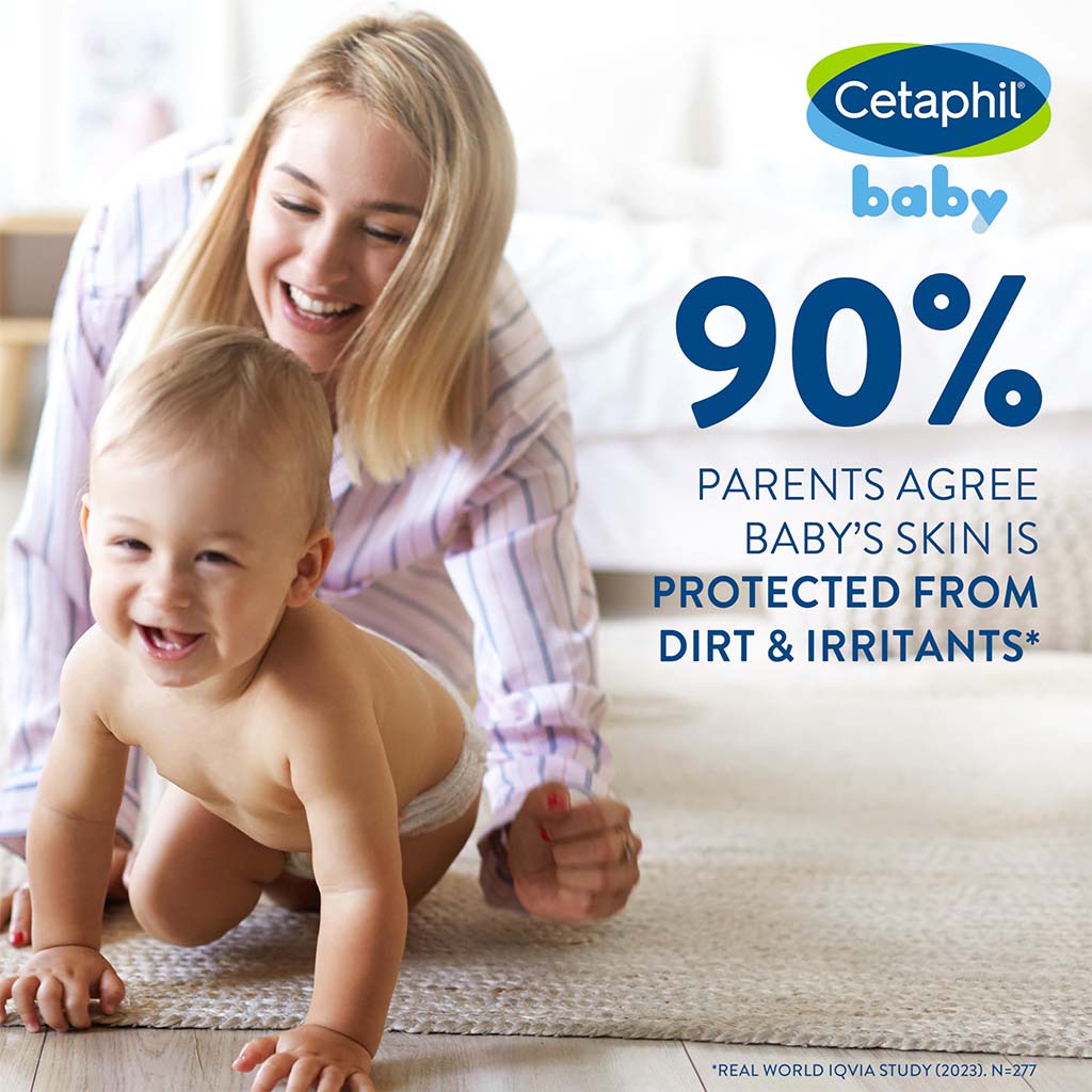 Cetaphil Baby Gentle Foaming Wash and Shampoo With Organic Calendula, Unscented, 400ml - Easy Pharmacy LLC