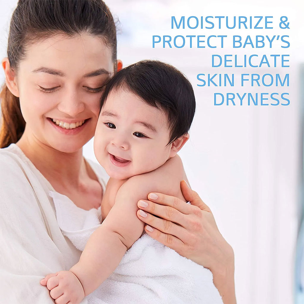 Cetaphil Baby Daily Lotion With Organic Calendula, Delicate Face & Body Moisturizer for Sensitive Skin, Unscented, 400ml - Easy Pharmacy LLC