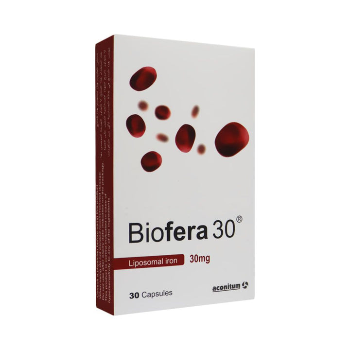 Biofera 30 mg Capsules 30's - Easy Pharmacy LLC