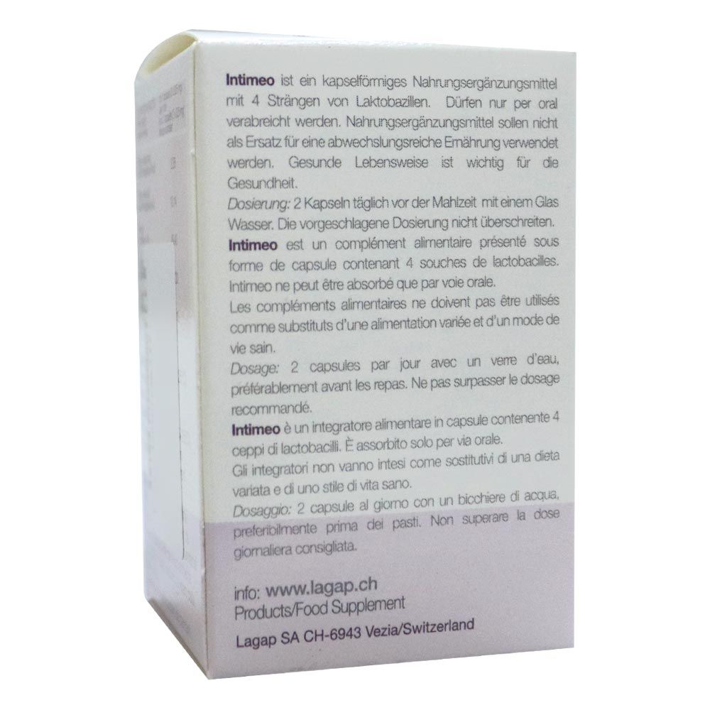 Intimeo 325 mg Capsules 14's - Easy Pharmacy LLC