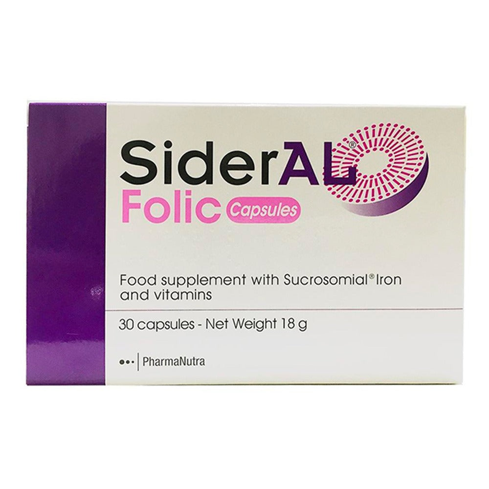 Sideral Folic Capsules 30's - Easy Pharmacy LLC