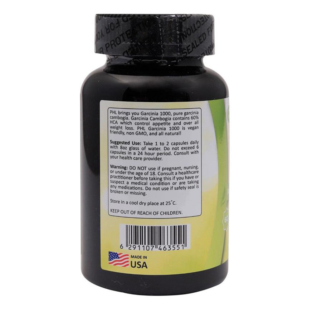 Powerful Healthy Living Garcinia Plus 1000 mg Capsules 60's - Easy Pharmacy LLC