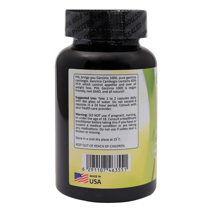 Powerful Healthy Living Garcinia Plus 1000 mg Capsules 60's - Easy Pharmacy LLC