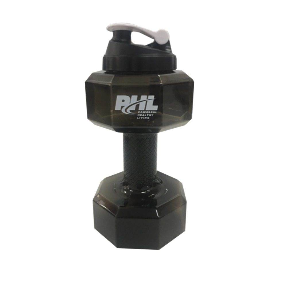PHL Black Dumbbell Water Bottle 2.2 litre/73 oz - Easy Pharmacy LLC