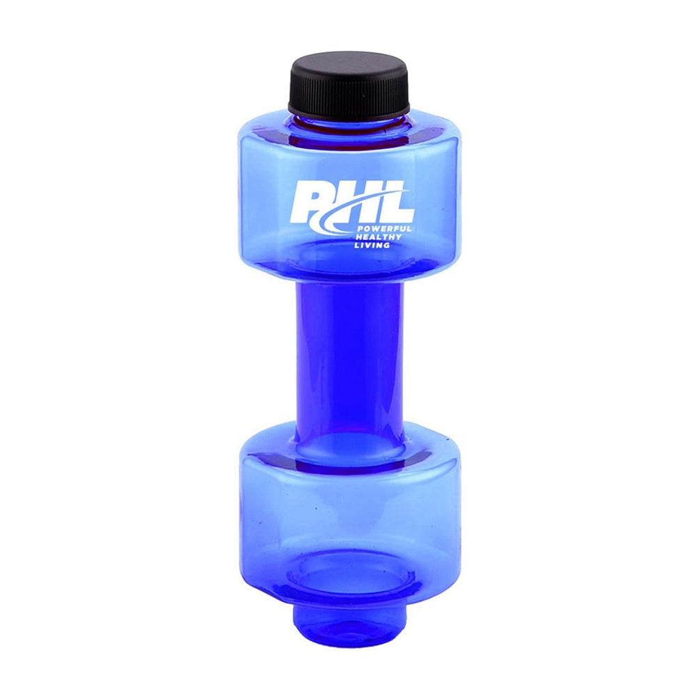 PHL Dumbbell Sports Water Bottle Blue - Easy Pharmacy LLC