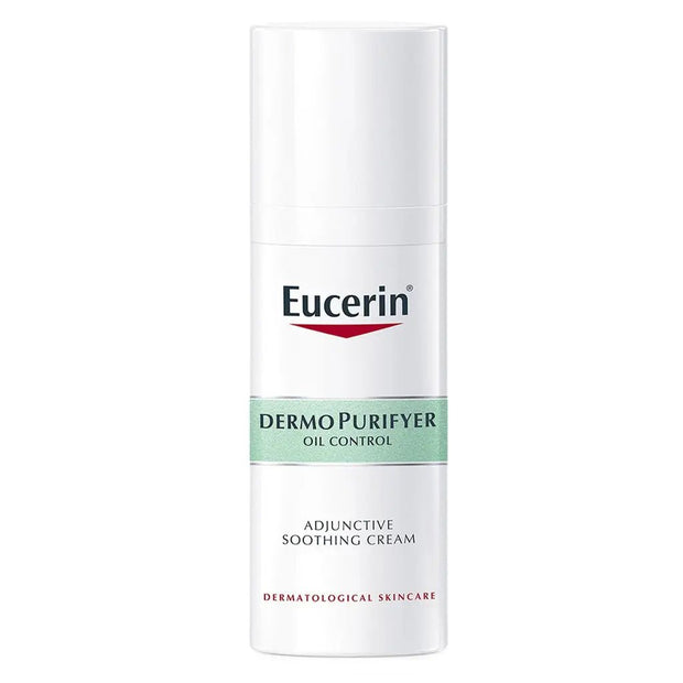 Eucerin Dermo Purifyer Oil Control SPF 30 Adjunctive Soothing Cream For Blemish Prone Skin 50ml