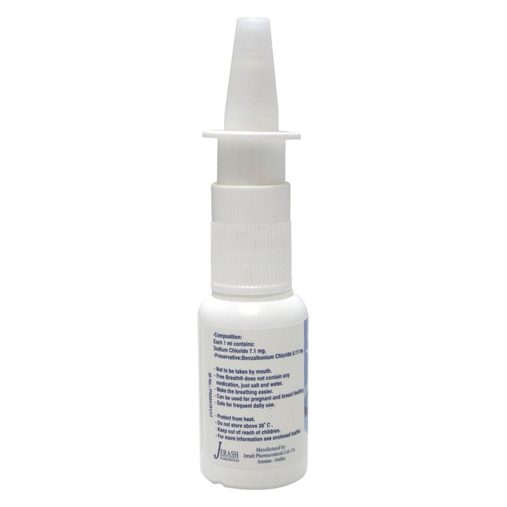 Free Breath Metered Dose Nasal Spray 20 mL - Easy Pharmacy LLC