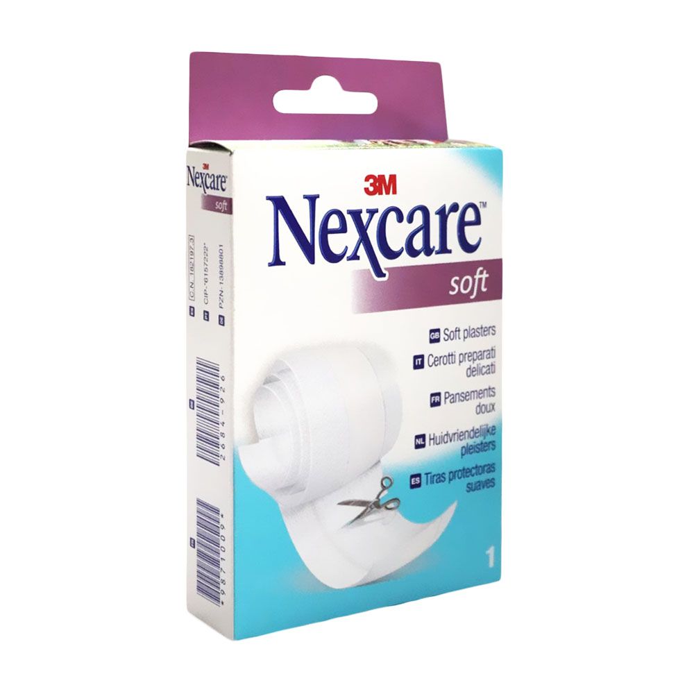3M Nexcare Soft Band Plaster 1 m x 8 cm 1's - Easy Pharmacy LLC