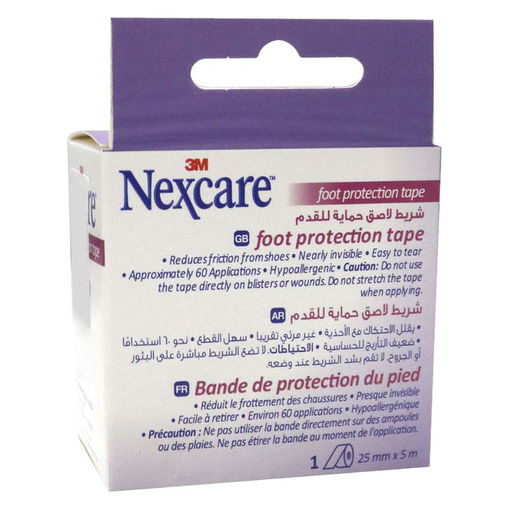 3M Nexcare Foot Protection Tape 25 mm x 5 m 1's - Easy Pharmacy LLC