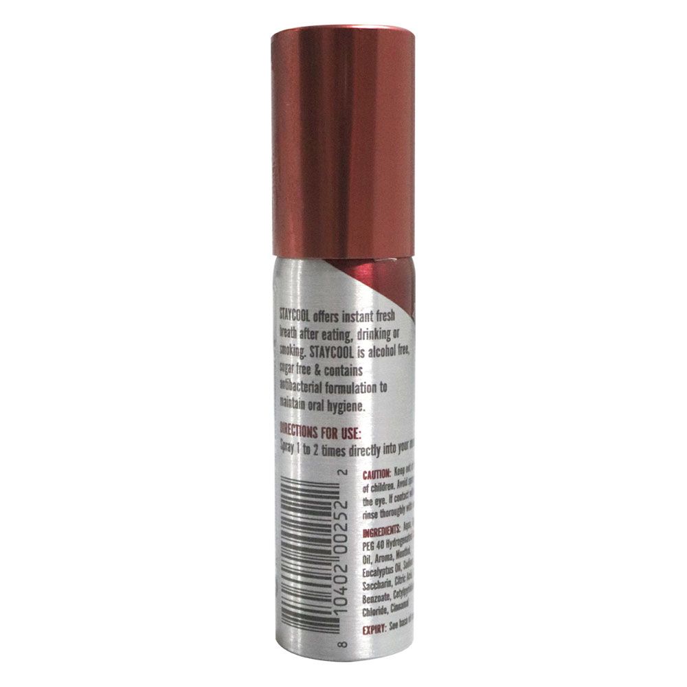 Staycool Breath Freshener Cinnamon 20 mL - Easy Pharmacy LLC
