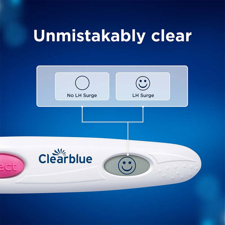 Clear Blue Digital Ovulation Tests Kit, Pack of 10's - Easy Pharmacy LLC