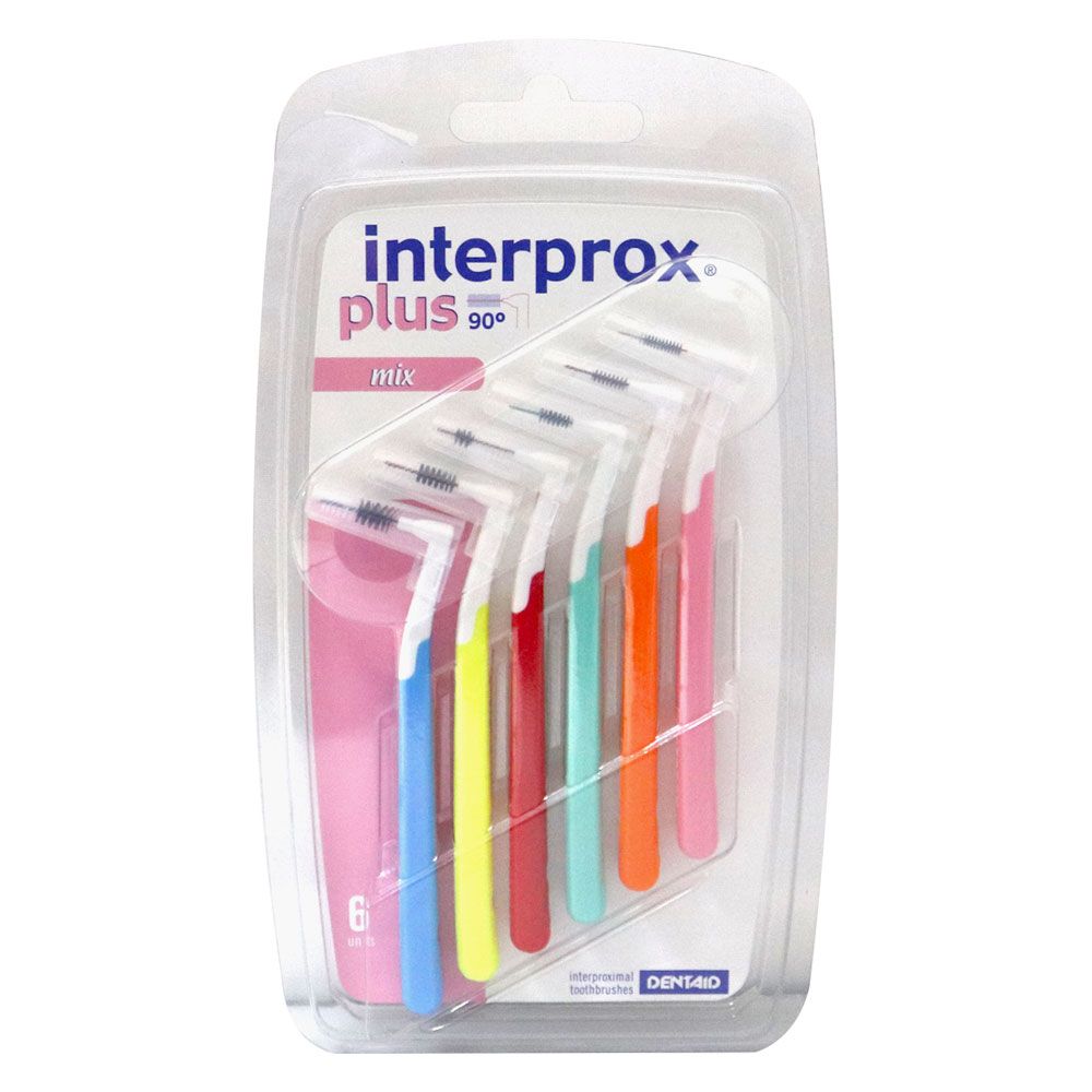 Dentaid Interprox Plus Mix Interproximal Toothbrushes 6's - Easy Pharmacy LLC
