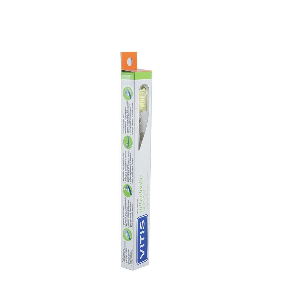 Dentaid Vitis Orthodontic Access Toothbrush - Easy Pharmacy LLC