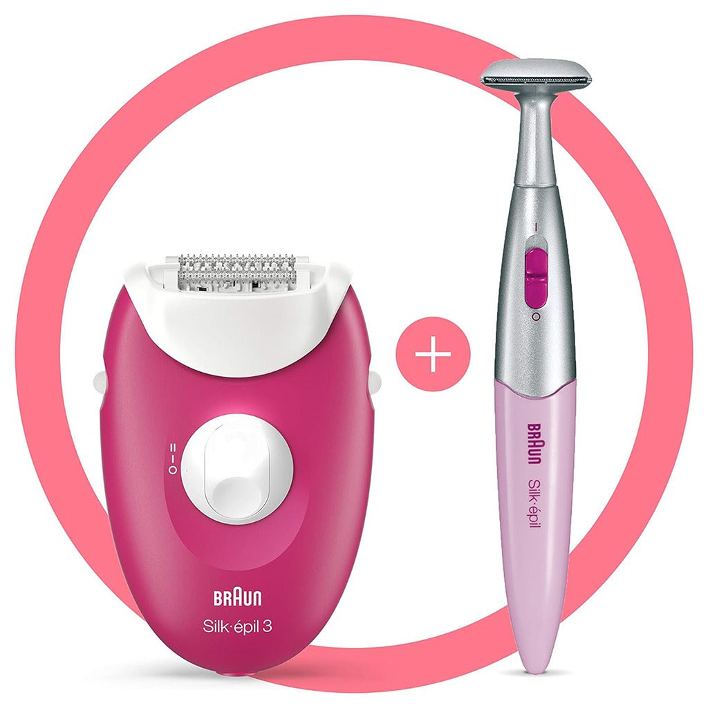 Braun Silk Epil 3 SE 3-420 Epilator & Bikini Trimmer - Easy Pharmacy LLC