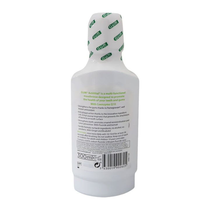 Sunstar Butler Gum Activital Q10 Mouthrinse 300 mL - Easy Pharmacy LLC