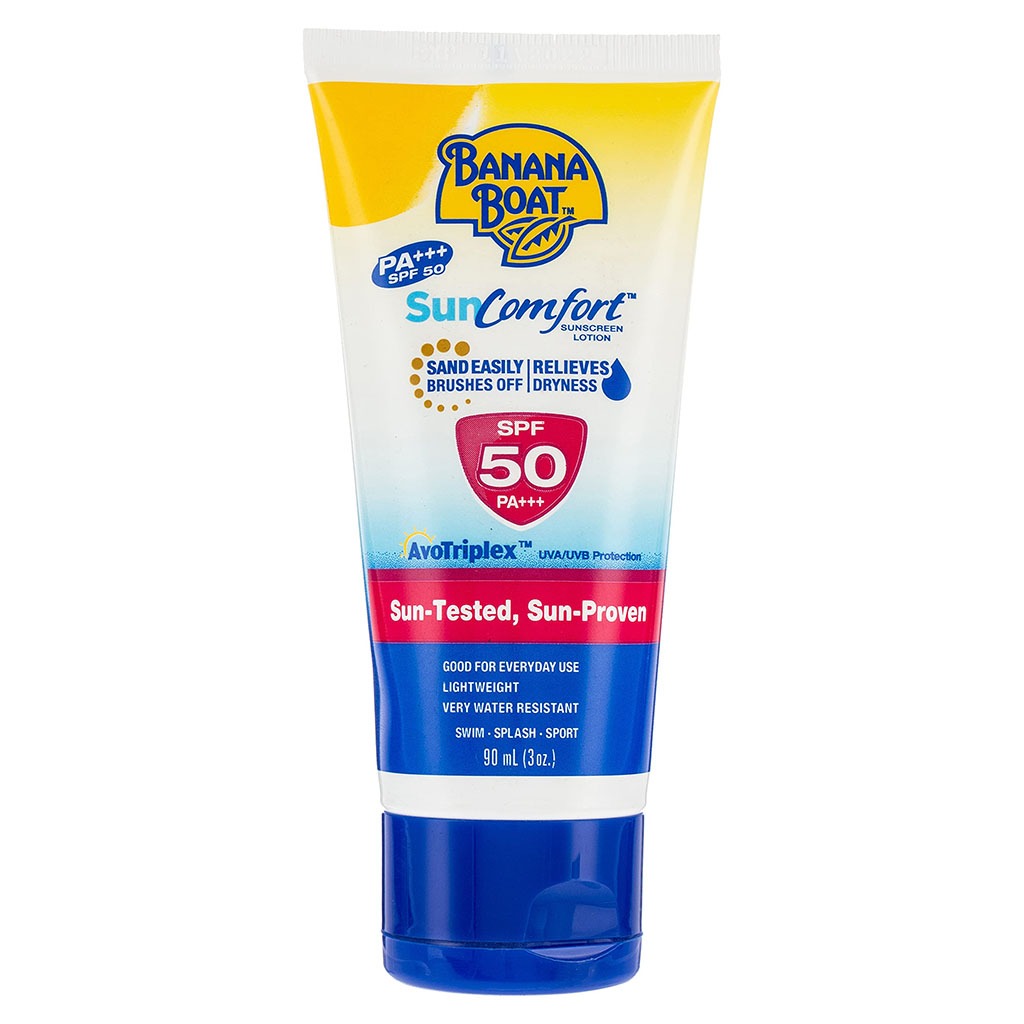 Banana Boat Sun Comfort SPF50 Sunscreen Lotion 90 mL - Easy Pharmacy LLC