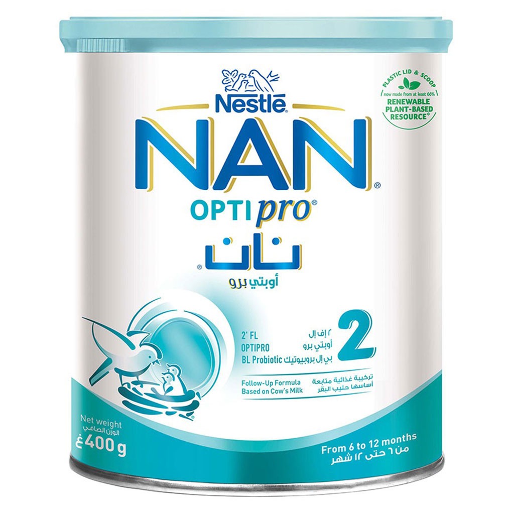 Nestle NAN Optipro Stage 2 Infant Milk Formula For 6 To 12 Months 400g - Easy Pharmacy LLC
