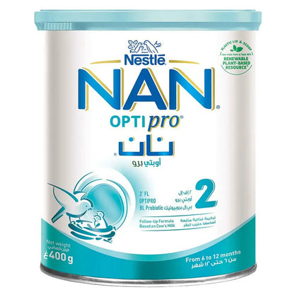 Nestle NAN Optipro Stage 2 Infant Milk Formula For 6 To 12 Months 400g
