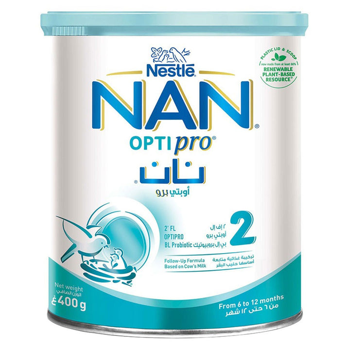 Nestle NAN Optipro Stage 2 Infant Milk Formula For 6 To 12 Months 400g - Easy Pharmacy LLC