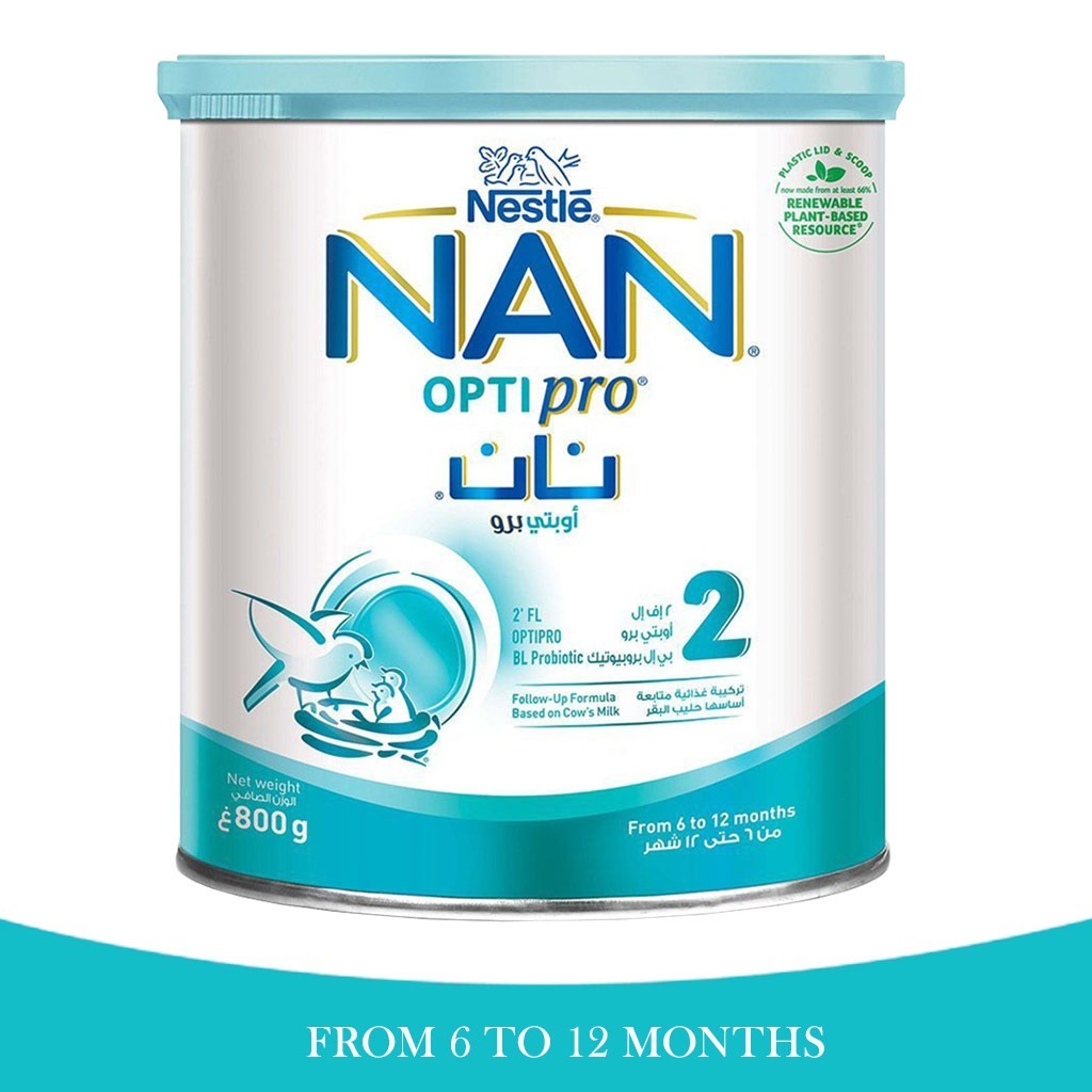 Nestle NAN Optipro Stage 2 Infant Milk Formula For 6 To 12 Months 800g - Easy Pharmacy LLC