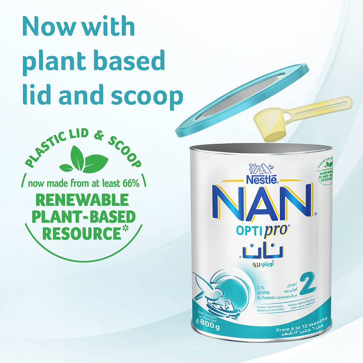 Nestle NAN Optipro Stage 2 Infant Milk Formula For 6 To 12 Months 800g - Easy Pharmacy LLC