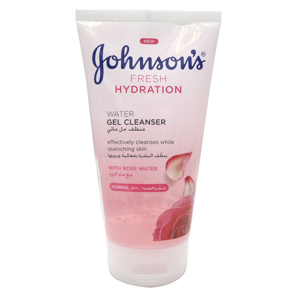 Johnson's Fresh Hydration Water Gel Cleanser For Normal Skin 150 mL - Easy Pharmacy LLC