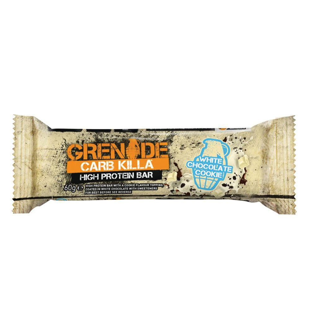 Grenade Carb Killa Protein Bar White Chocolate Cookie 60 g 1's - Easy Pharmacy LLC