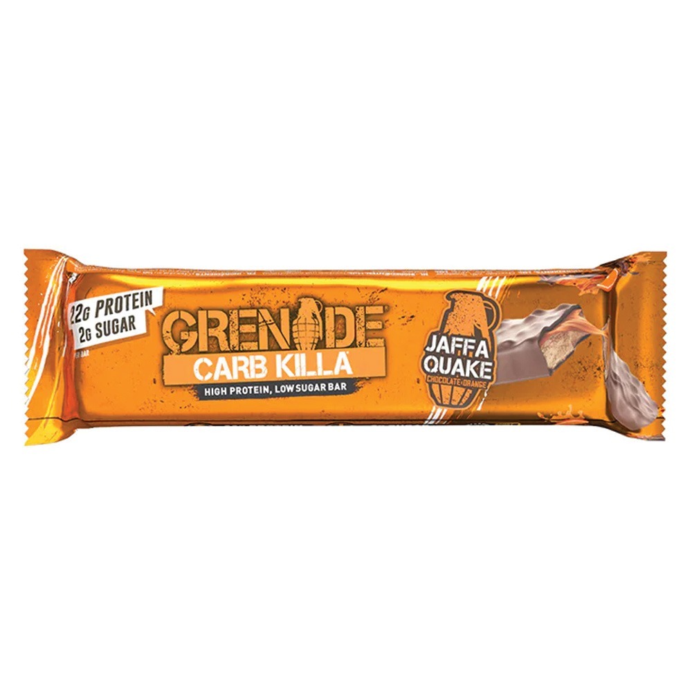 Grenade Carb Killa Protein Bar Jaffa Quake 60 g 1's - Easy Pharmacy LLC