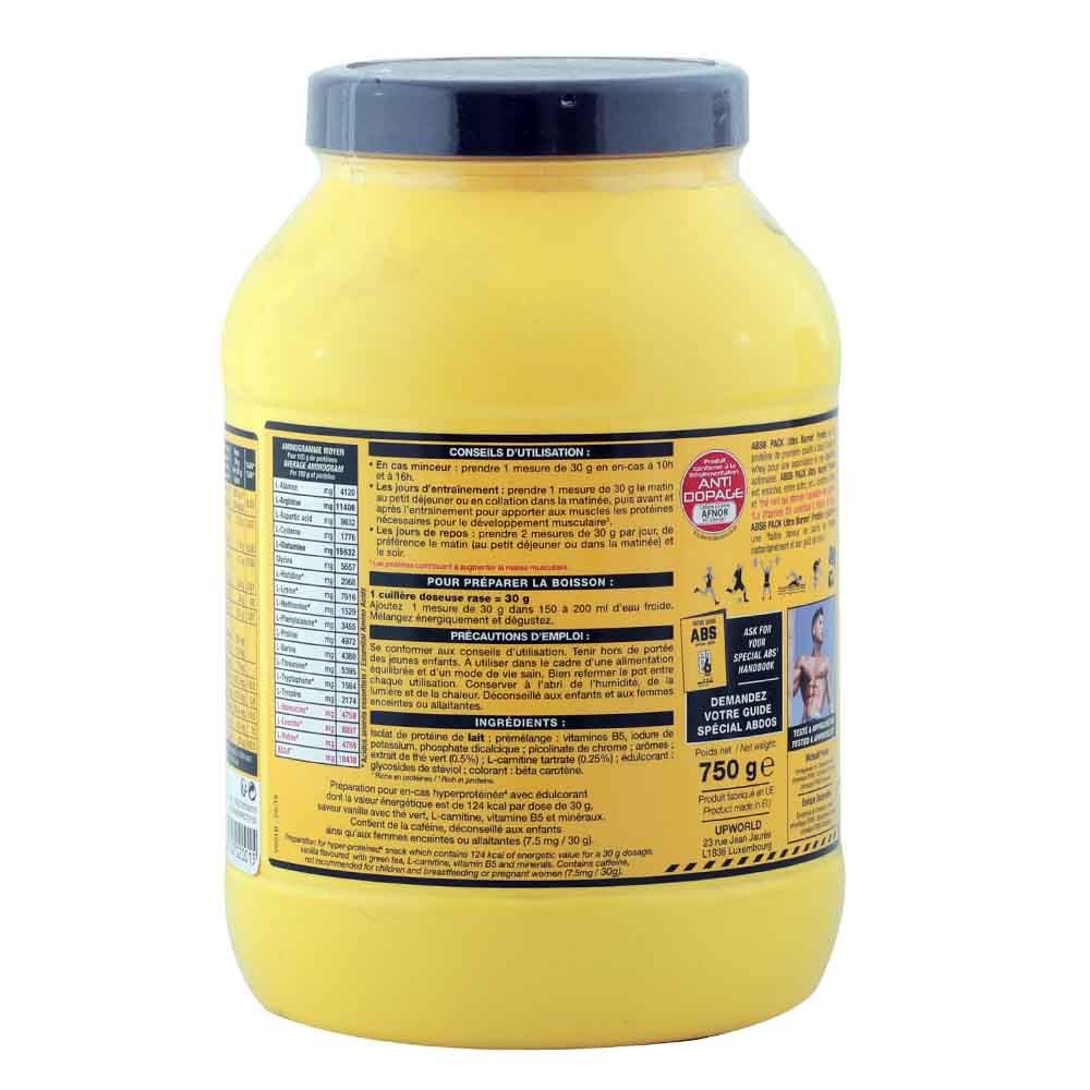 Eric Favre ABS6 Ultra Burner Protein Vanilla Powder 750 g - Easy Pharmacy LLC