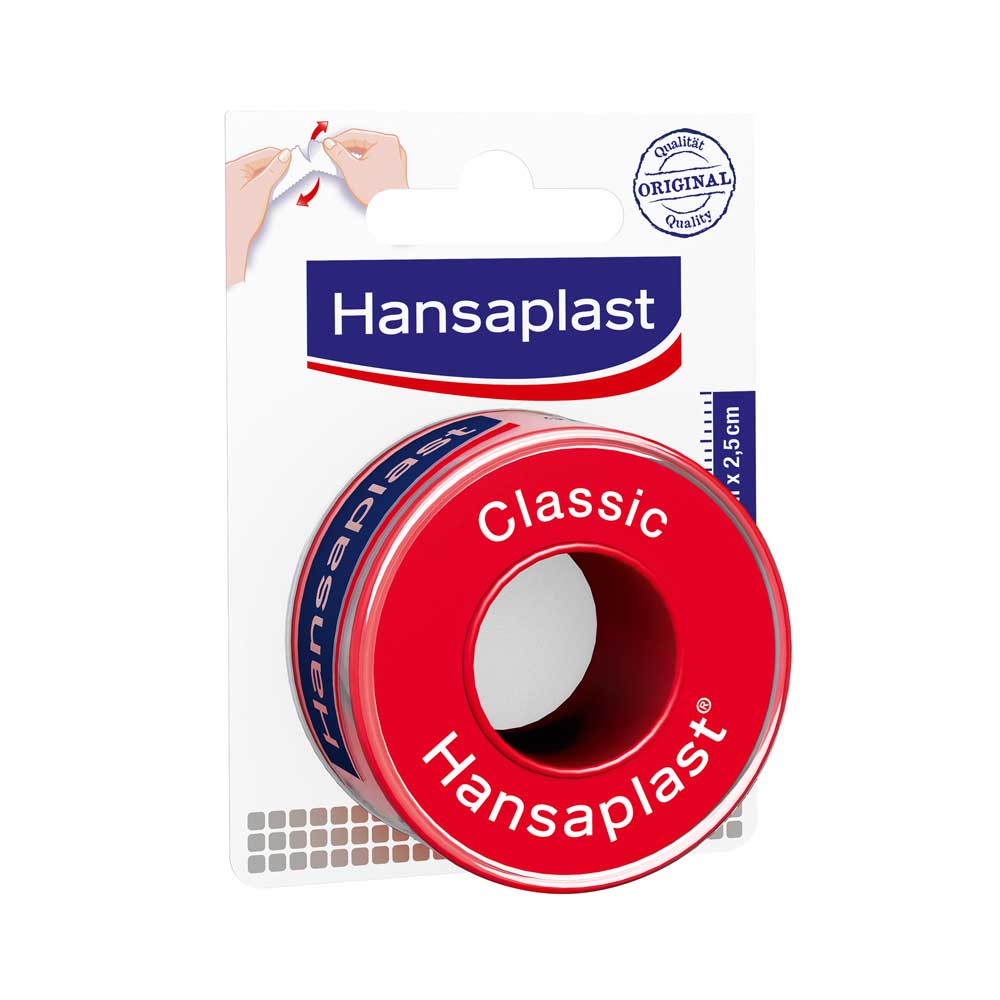 Hansaplast Classic Fixation Tape 5 m x 2.5 cm 1's - Easy Pharmacy LLC
