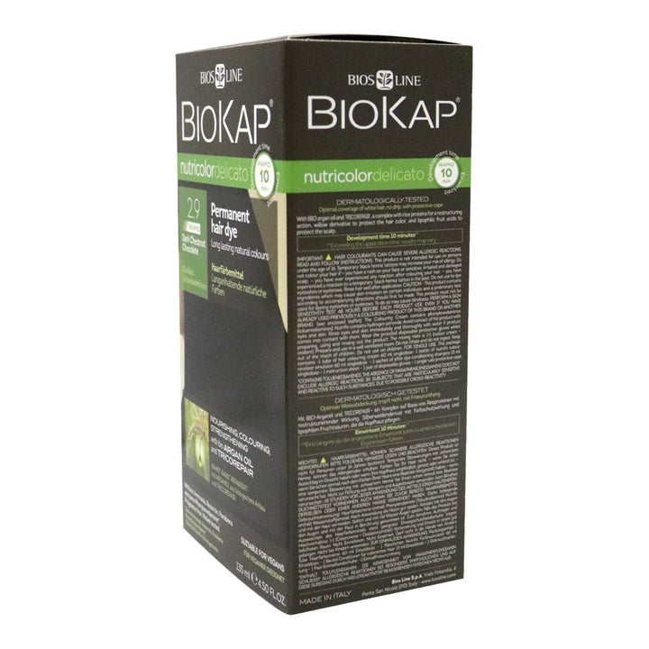 Biokap Nutricolor Delicato Rapid 2.9 Dark Chestnut Chocolate 135 mL - Easy Pharmacy LLC