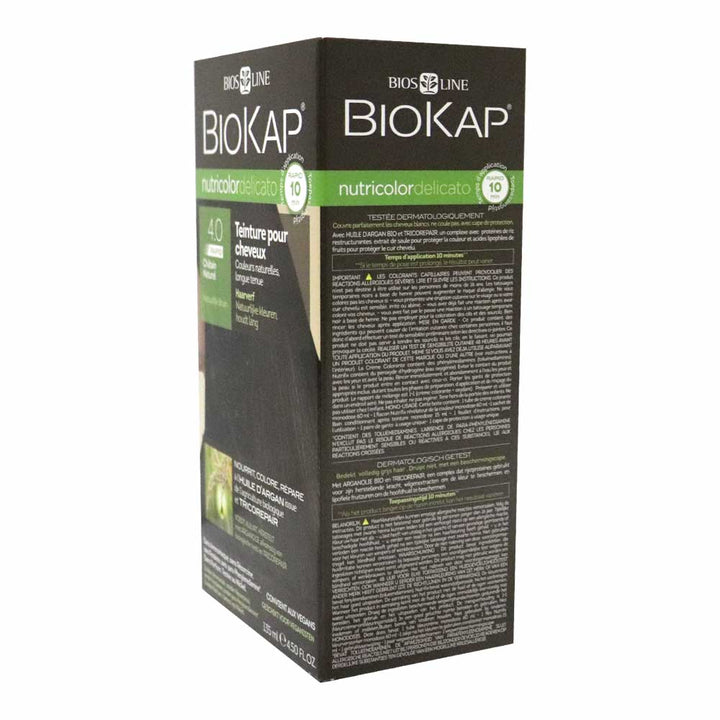Biokap Nutricolor Delicato Rapid 4.00 Natural Brown 135 mL - Easy Pharmacy LLC