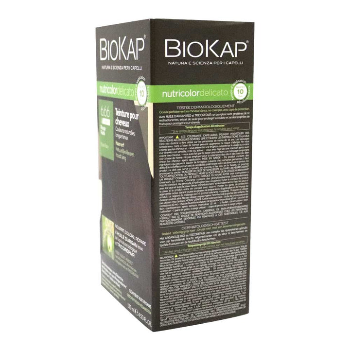 Biokap Nutricolor Delicato Rapid 6.66 Ruby Red 135 mL - Easy Pharmacy LLC