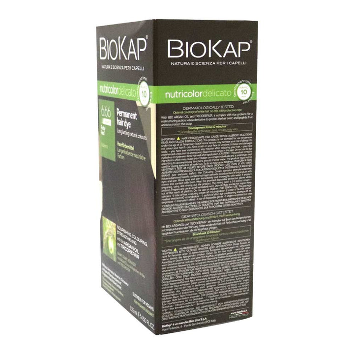 Biokap Nutricolor Delicato Rapid 6.66 Ruby Red 135 mL - Easy Pharmacy LLC