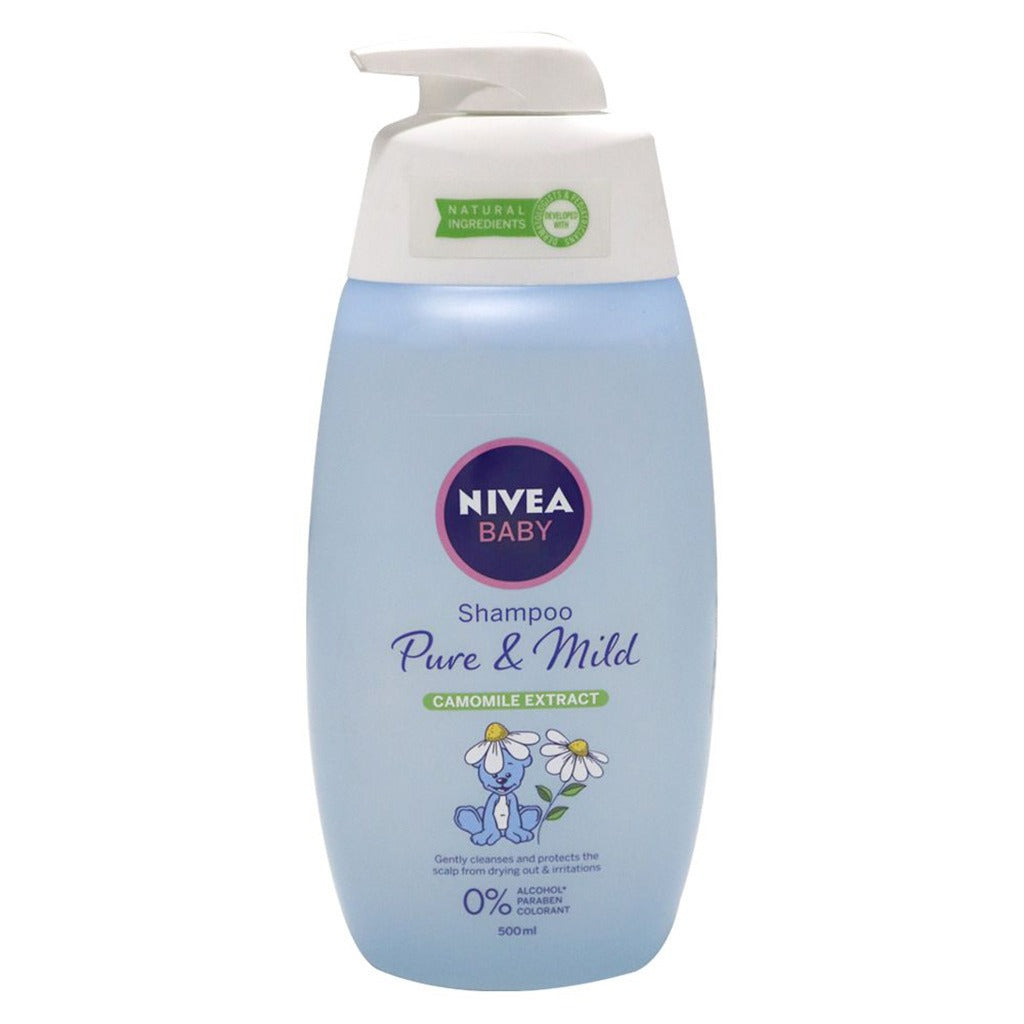 Nivea Baby Pure & Mild Camomile Extract Shampoo 500 mL - Easy Pharmacy LLC