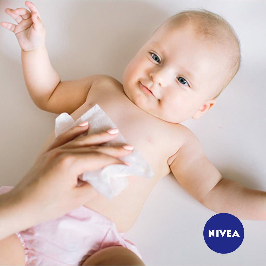 Nivea Baby Fresh and Pure Aloe Vera Wipes 63's - Easy Pharmacy LLC