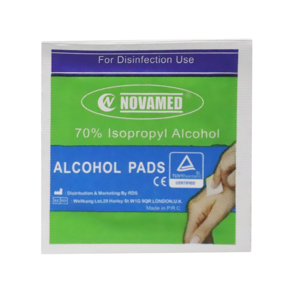 Novamed Alcohol Swabs 100's - Easy Pharmacy LLC