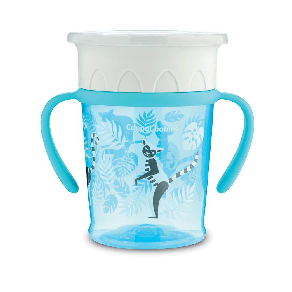 Canpol Babies 360 Cup Jungle Turquoise 270 mL 56/504 - Easy Pharmacy LLC