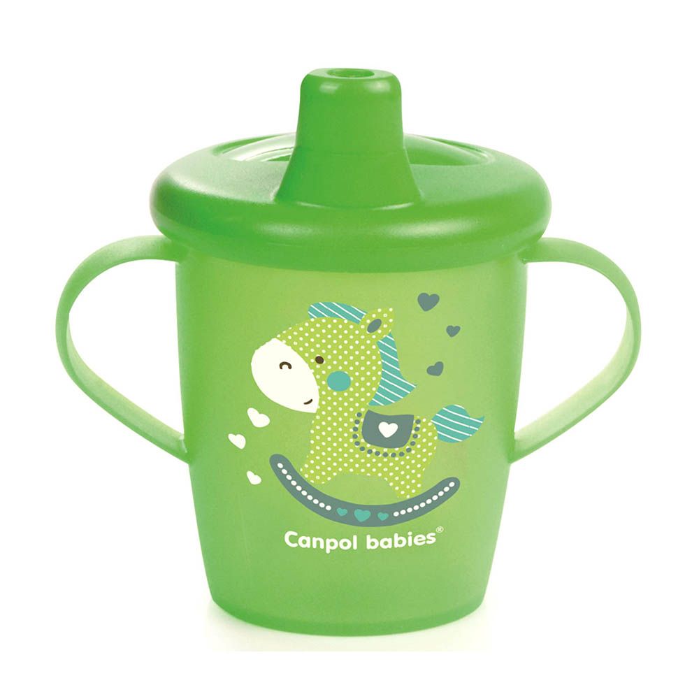 Canpol Babies Non-Spill Cup Toys Collection Design Green 250 mL 31/200 - Easy Pharmacy LLC