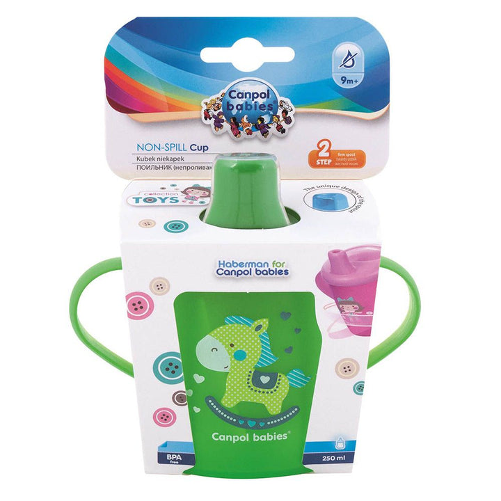 Canpol Babies Non-Spill Cup Toys Collection Design Green 250 mL 31/200 - Easy Pharmacy LLC